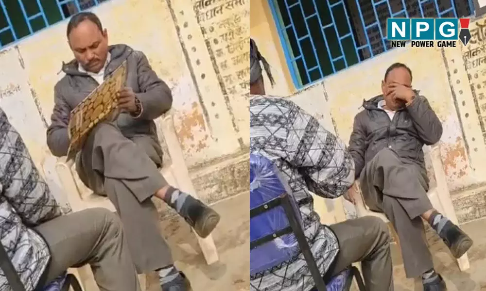 CG: मेरी पहचान कई बड़े-बड़े नेता मंत्रियों… शराबी प्रधान पाठक का वीडिया वायरल, बोला-मैं चाहूं तो तीन महीने का वेतन भी कटवा सकता हूं…