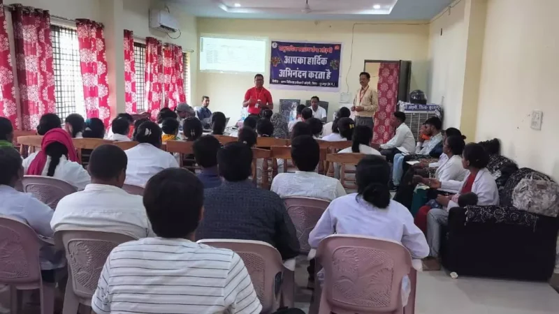 Surajpur News: ओड़गी ब्लॉक के सभी पंचायतों को टीबी मुक्त बनाने की रणनीति पर चर्चा