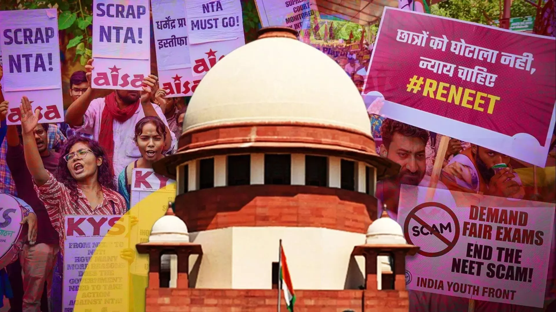 NEET-UG 2024: सुप्रीम कोर्ट में पेपर लीक और अनियमितताओं पर सुनवाई, जानिए सुनवाई के मुख्य बिंदु