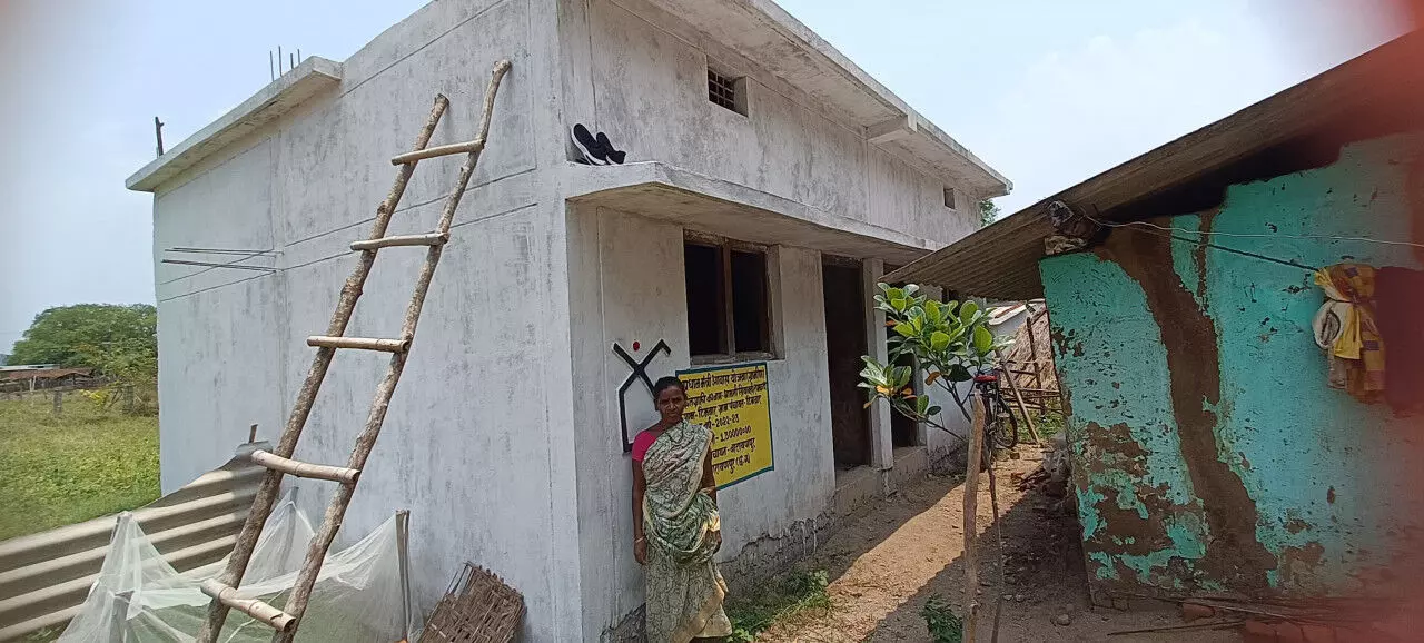 Narayanpur News: प्रधानमंत्री आवास योजना से सियाबती का पक्का मकान बनाने का सपना हुआ साकार