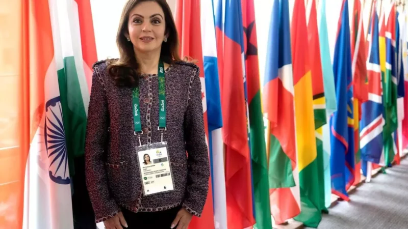 नीता अंबानी सर्वसम्मति से दोबारा ‘अंतरराष्ट्रीय ओलंपिक कमेटी’ की सदस्या चुनी गई