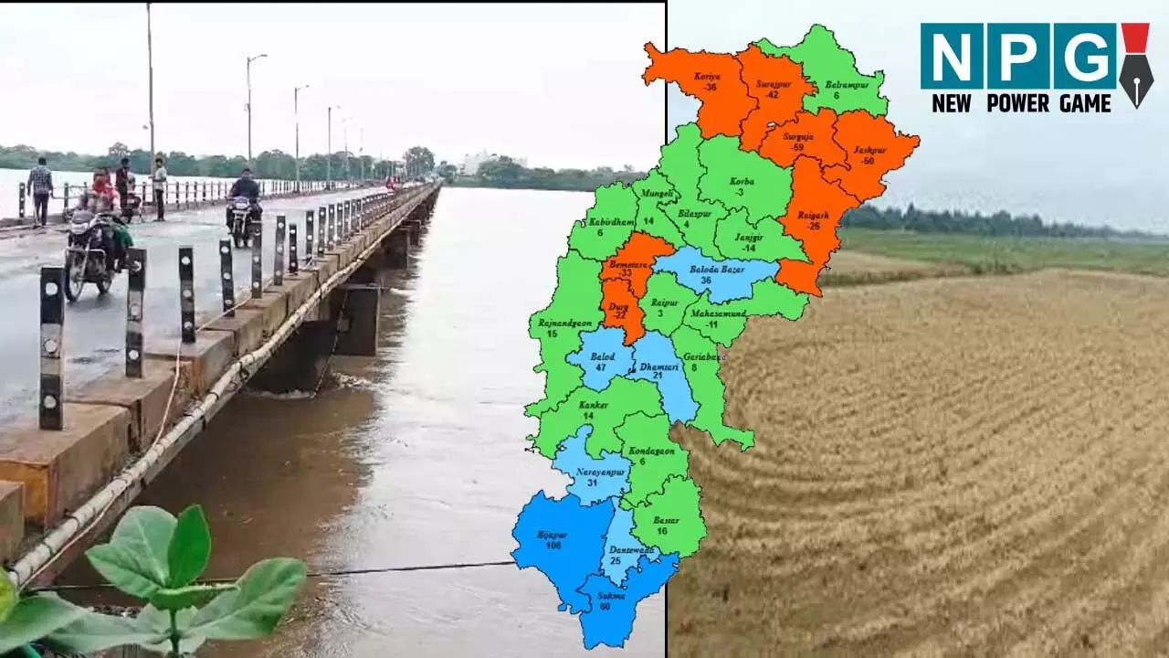 Monsoon 2024: CG इधर, बाढ़ का खतरा उधर, सूखे की चिंता: अब भी पानी के लिए तरस रहे राज्य के आधा दर्जन जिलें