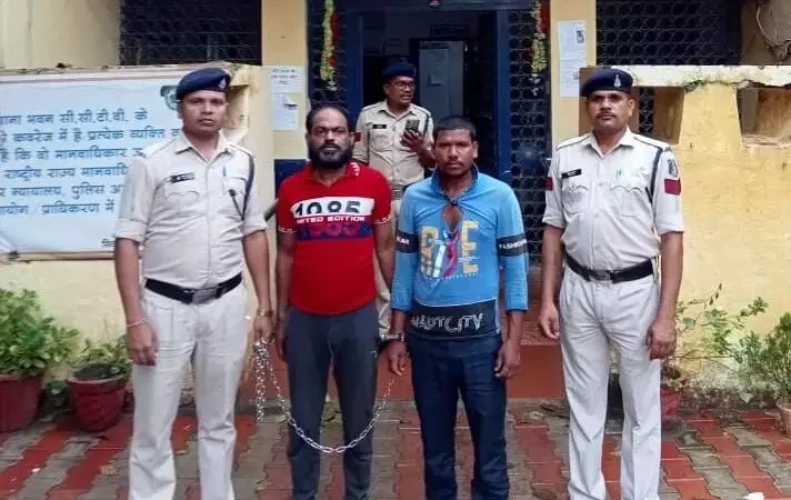 बलौदाबाजारः बल्कर वाहन चोरी करने वाले दो आरोपी गिरफ्तार, सीमेंट भरने के नाम पर लेकर हुये थे फरार, बेचने की थी योजना