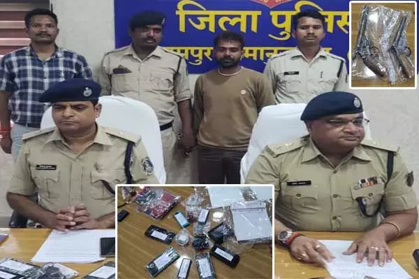 Balrampur News: बलरामपुर में पकड़ा गया नक्सली एरिया कमांडर: जानिये..क्या करने आया था झारखंड से छत्तीसगढ़