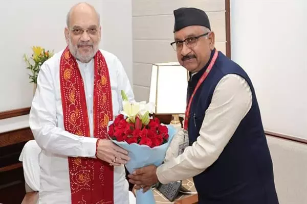 MP News: जनजातीय कार्य मंत्री डॉ. शाह ने केंद्रीय गृह एवं सहकारिता मंत्री शाह से भेंट की