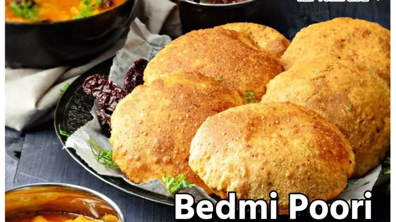 Bedmi Poori Recipe: रेगुलर पूड़ी की जगह बनाइए बेड़मी पूड़ी, मसालेदार-करारी पूड़ियों के साथ खाने का बढ़ जाएगा स्वाद…