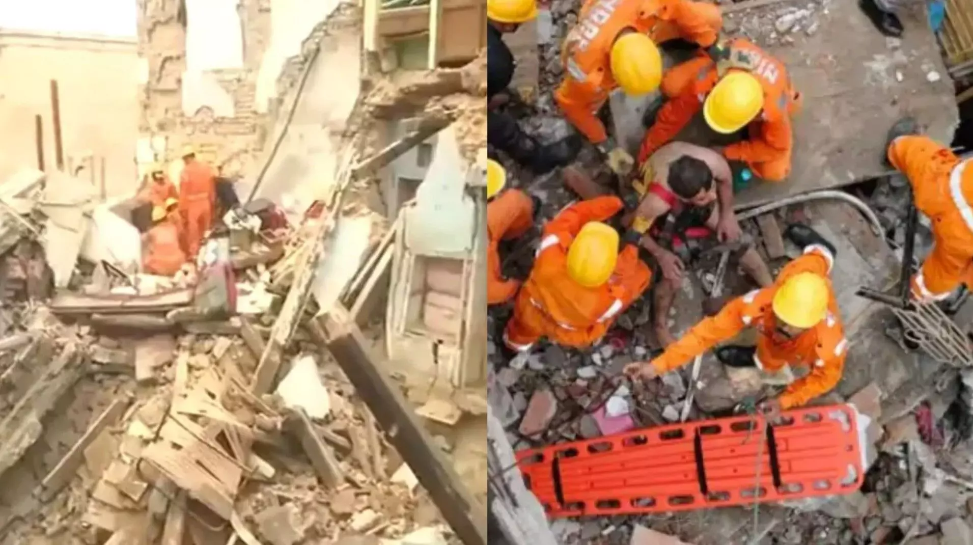 Kashi Vishwanath Corridor Accident: काशी विश्वनाथ मंदिर के पास 2 मकान ढहे, पुलिसकर्मी समेत 10 लोग दबे, 1 महिला की मौत