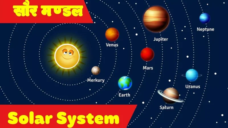 Solar System in Hindi: सौरमंडल क्या है? (What is the Solar System in Hindi?)