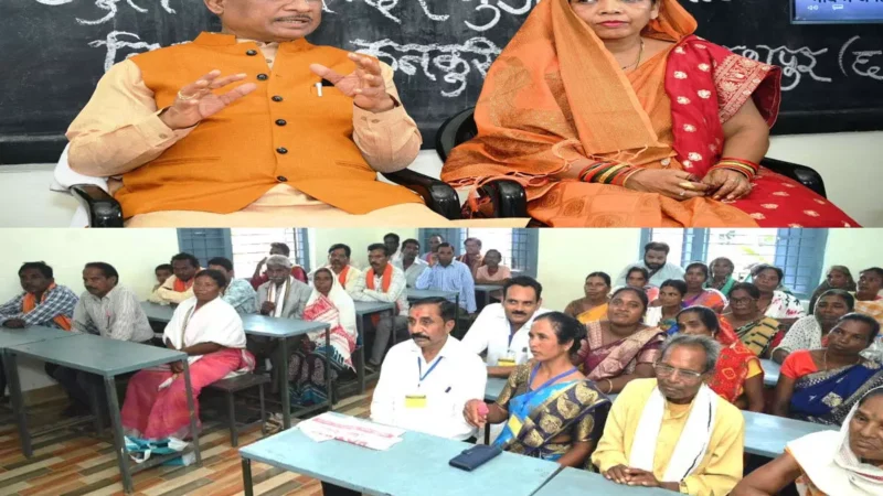 CG Teacher-Parent Meeting: शिक्षक-पालकों की बैठक में बच्चों के दादा-दादी भी पहुंचे, मुख्यमंत्री ने पालकों से जाने पालक शिक्षक संवाद के अनुभव