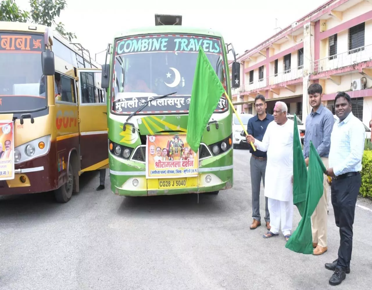 श्री रामलला दर्शन योजना : मुंगेली के 64 तीर्थयात्री करेंगे अयोध्या दर्शन