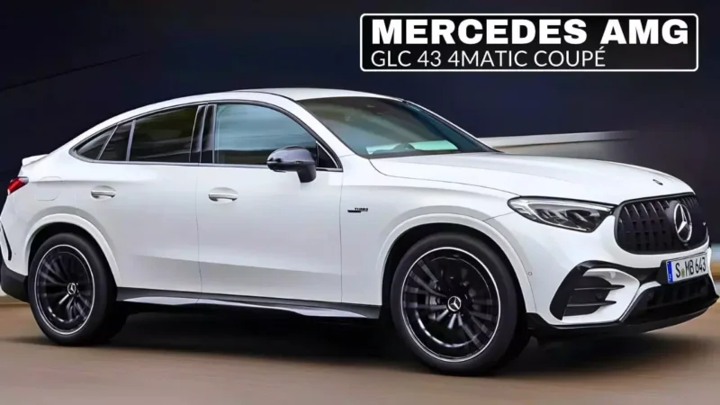 Mercedes-AMG GLC 43 Coupe 4MATIC भारत में हुई लॉन्च: स्पोर्टी लुक और ज़बरदस्त पावर से भरपूर, कीमत 1.10 करोड़…