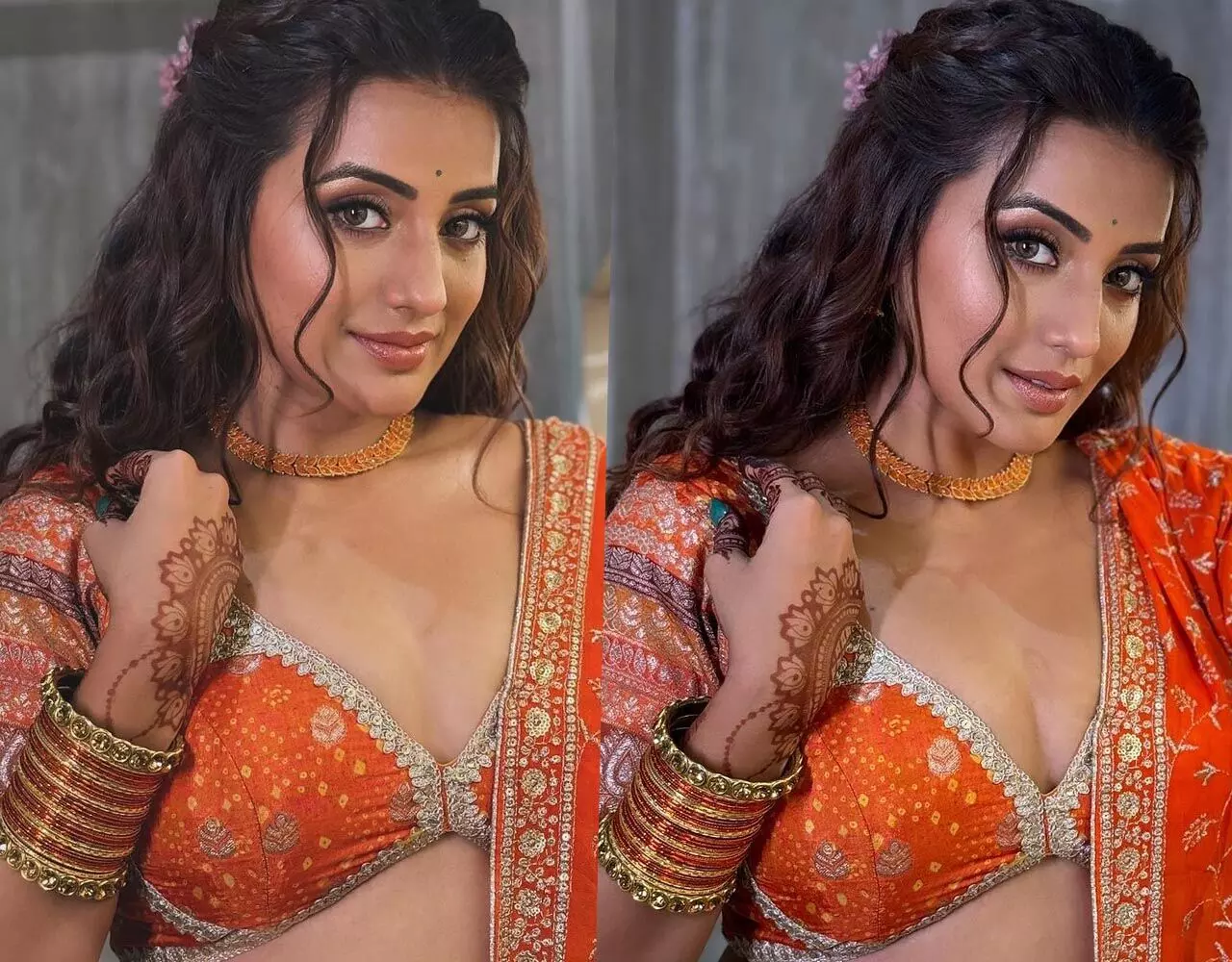 Akshara Singh Bold Photos: ऑरेंज ड्रेस में अक्षरा सिंह ने दिखाई ऐसी बोल्ड लुक, तस्वीरें देख आपकी हार्ट बीट हो जाएंगी तेज…