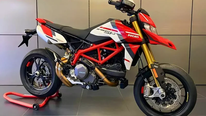 Hypermotard 950 SP: Ducati ने भारत में उतारी अपनी नई Ducati Hypermotard 950 SP बाइक, कीमत 19.05 लाख रुपये…