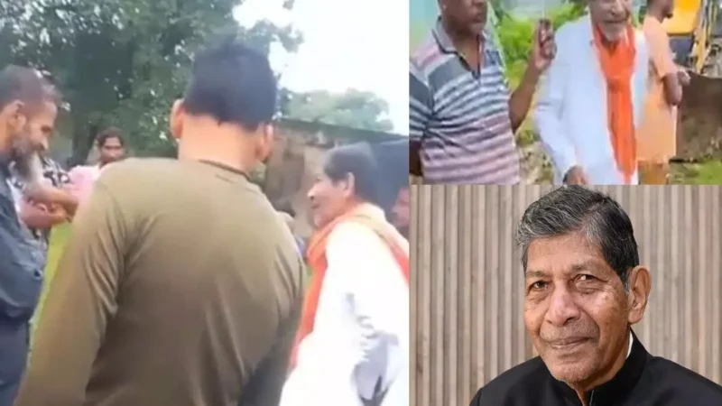 CG Nankiram Kanwar: अधिकारी को जूते से मारूंगा, बीजेपी के पूर्वगृह मंत्री ननकीराम का वीडियो वायरल, अवैध कब्जा पर कार्रवाई करने पहुंची टीम को देख भड़के नेताजी…