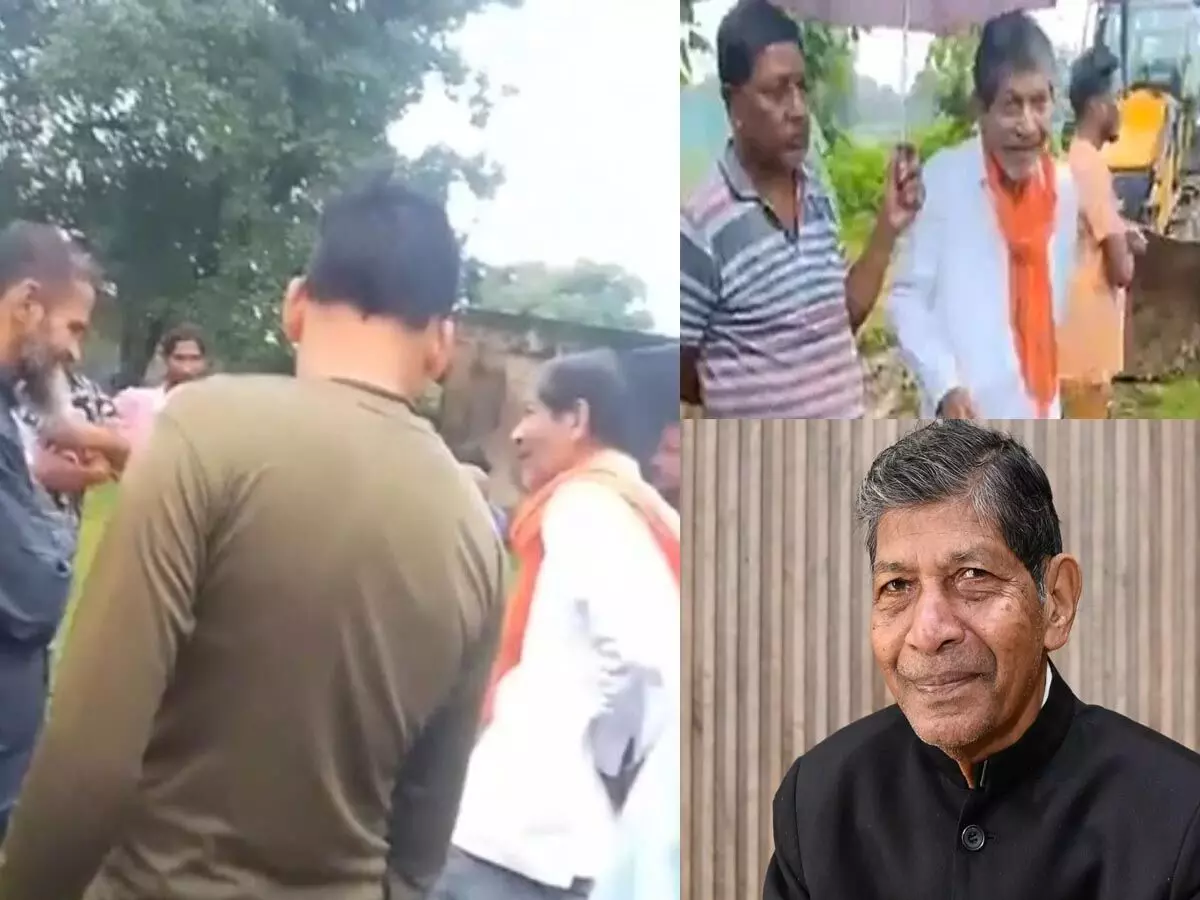 CG Nankiram Kanwar: अधिकारी को जूते से मारूंगा, बीजेपी के पूर्वगृह मंत्री ननकीराम का वीडियो वायरल, अवैध कब्जा पर कार्रवाई करने पहुंची टीम को देख भड़के नेताजी…