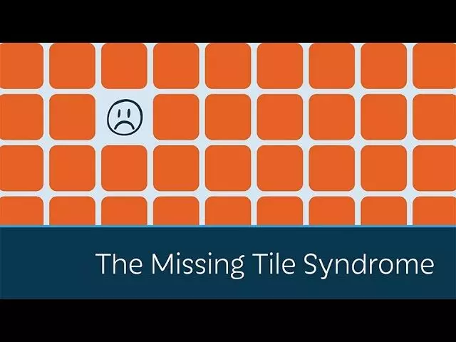 Missing Tile Syndrome : आपके आस-पास का हर व्यक्ति इससे ग्रसित …या शायद आप भी