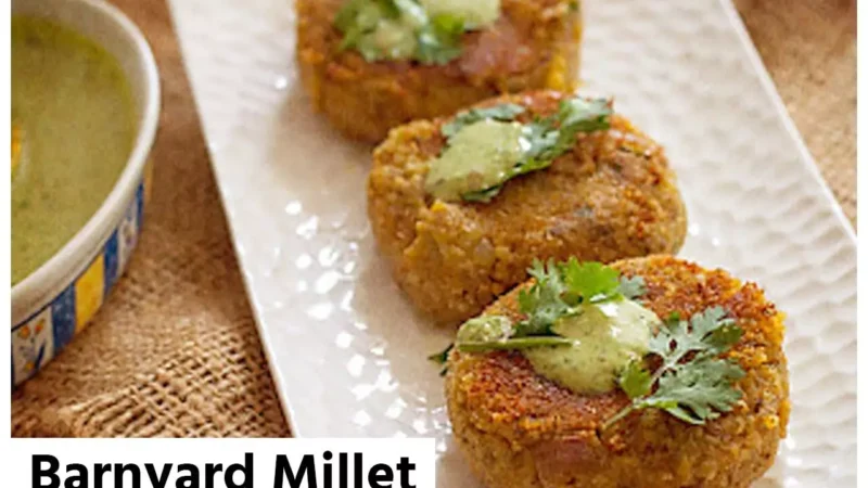Barnyard Millet Cutlet Recipe: बार्नयार्ड बाजरे से बनाएं कटलेट, ये हैं टेस्टी और बहुत हेल्दी…