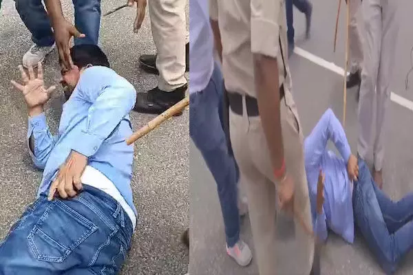 Teacher Protest: वन कैंडिडेट वन रिजल्ट की मांग को लेकर बवाल, शिक्षक अभ्यर्थियों का प्रदर्शन, पुलिस ने बरसाई लाठियां