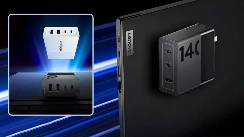 Lenovo ThinkPlus GaN Chargers: लेनोवो ने उतारे मार्केट में दो नए पावरफुल चार्जर, अब चार्जिंग में लगेगा कम समय!…