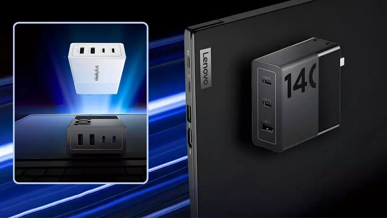 Lenovo ThinkPlus GaN Chargers: लेनोवो ने उतारे मार्केट में दो नए पावरफुल चार्जर, अब चार्जिंग में लगेगा कम समय!…