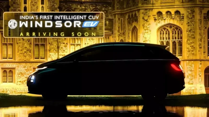 MG Windsor EV: MG की नई इलेक्ट्रिक कार Windsor EV 11 सितंबर 2024 को होगी लॉन्च, 460 किमी की रेंज और पैनोरमिक सनरूफ जैसे फीचर्स, जानें कीमत…