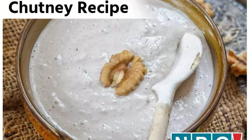 Akhrot Ki Chutney Recipe: क्या आपने कभी खाई है अखरोट की चटनी? जानिये इस खास कश्मीरी चटनी की रेसिपी…