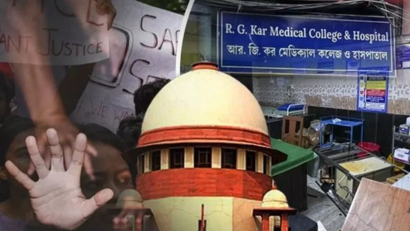 Kolkata Doctor Rape Murder Case: कोलकाता रेप-मर्डर केस में आज सुप्रीम कोर्ट में सुनवाई, डॉक्टरों का देशभर में विरोश प्रदर्शन