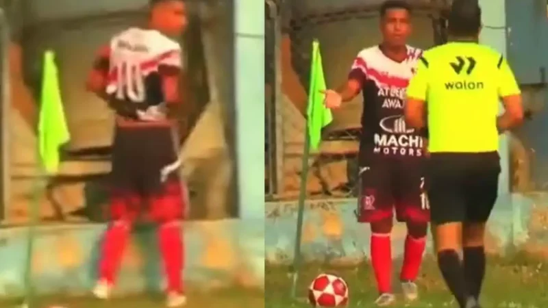 Footballer VIDEO: फुटबॉलर खिलाड़ी का शर्मनाक हरकत: लाइव मैच के दौरान मैदान में पेशाब करता दिखा खिलाड़ी, देखिए…