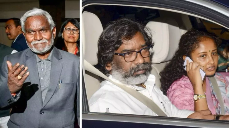 Jharkhand Politics: मुख्यमंत्री हेमंत सोरेन को झटका, Ex Cm चंपई सोरेन ने नई पार्टी बनाने का किया ऐलान