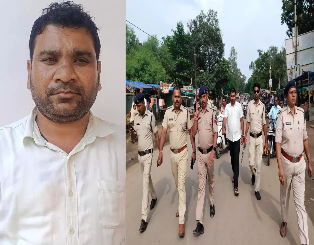 Chhattisgarh: थाना प्रभारी और सिपाही की बीच सड़क में पिटाई, सरपंच समेत दो क़े खिलाफ अपराध दर्ज…