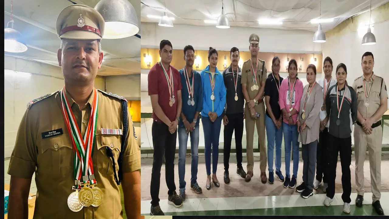 CG News: शूटिंग प्रतिस्पर्धा में इंस्पेक्टर वैभव मिश्रा का जलवा, तीन कम्पटीशन में भाग लेकर तीन गोल्ड किया अपने नाम…