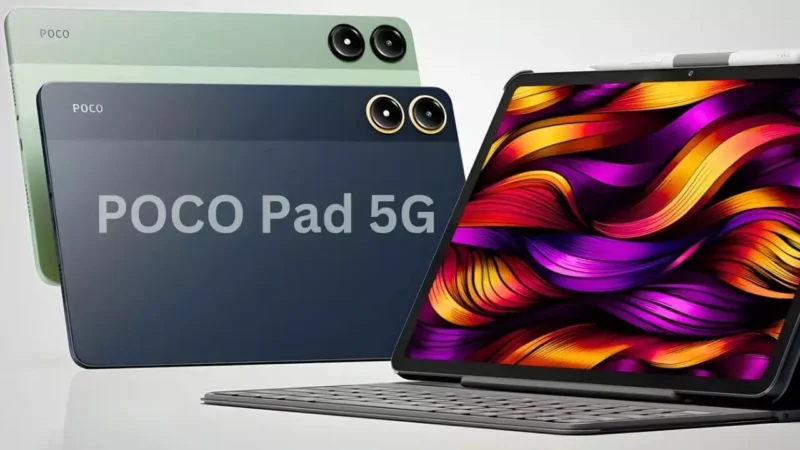 POCO Pad 5G भारत में हुआ लॉन्च: 10,000mAh बैटरी और 8GB रैम के साथ, जानें कीमत और सभी फीचर्स…