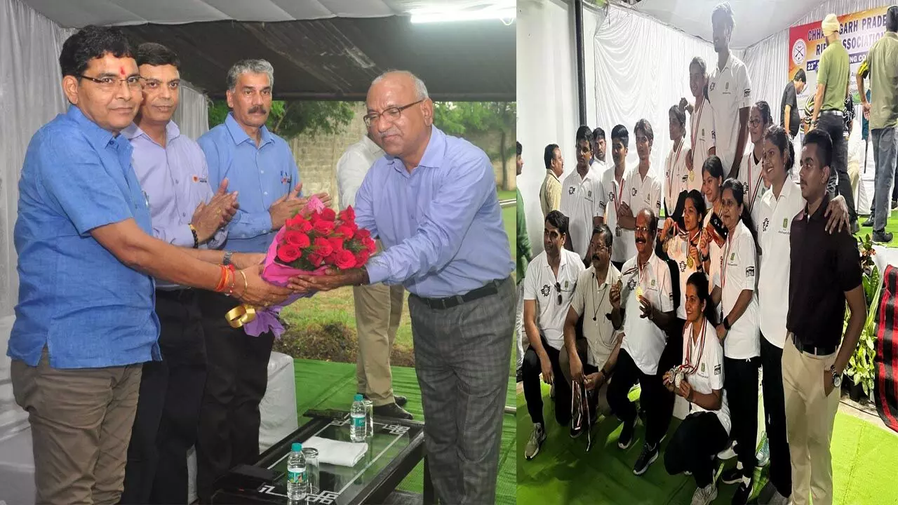 Chhattisgarh News: छत्तीसगढ़ प्रदेश राइफल एसोसिएशन शूटिंग प्रतियोगिता का समापन…