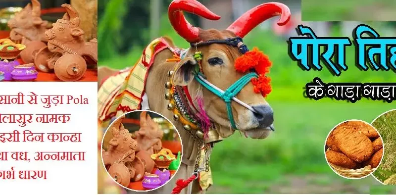 Pola Tihar 2024 : खेती-किसानी से जुड़ा Pola Tihar… पोलासुर नामक असुर का इसी दिन कान्हा ने किया था वध, अन्नमाता करती है गर्भ धारण