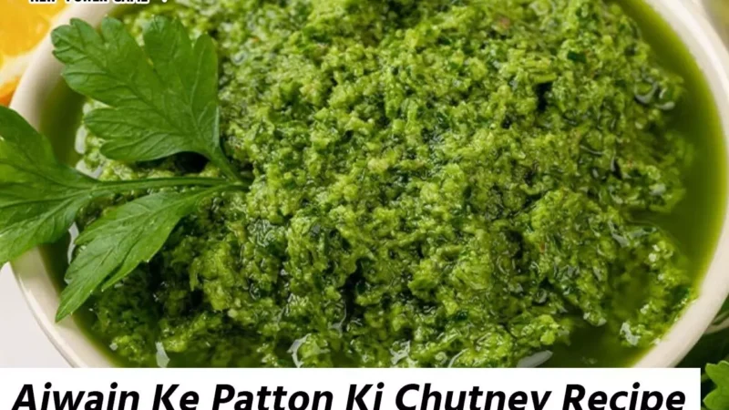 Ajwain Ke Patton Ki Chutney Recipe: खाने में नया टेस्ट जोड़ने के लिये ट्राई करें अजवाइन के पत्तों की चटनी, पढ़िए रेसिपी…