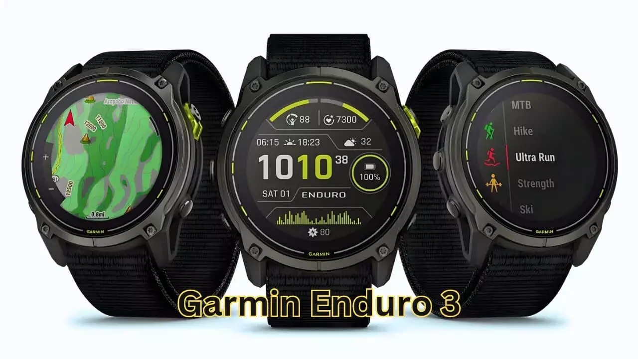 Garmin Enduro 3 Smartwatch: Garmin ने लॉन्च की धूप से चार्ज होने वाली Enduro 3 स्मार्टवॉच, बैटरी चलेगी 320 घंटे…