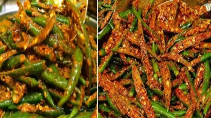 Hari Mirch Pickle : टेस्ट के साथ सेहत के लिए भी बेस्ट "हरी मिर्च"… मिर्ची अचार से बनाएं खाने को और टेस्टी , Read Recipe