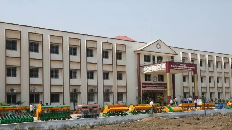 CG Students News: बीटेक कृषि अभियांत्रिकी एवं खाद्य प्रौद्योगिकी में 12वीं उत्तीर्ण विद्यार्थी भी ले सकेंगे दाखिला…