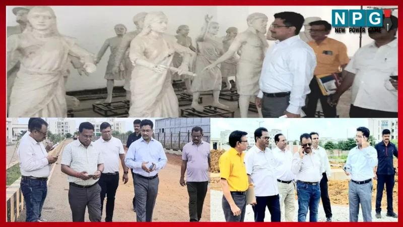 IAS Sonmani Bora: PM मोदी आएंगे नया रायपुर, प्रमुख सचिव सोनमणि बोरा ने निर्माणाधीन शहीद वीर नारायण सिंह संग्रहालय का किया निरीक्षण…