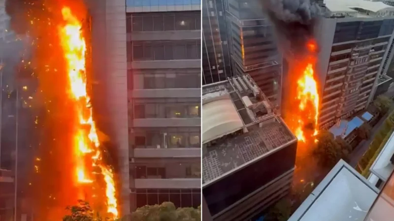 Mumbai fire News Today: मुंबई के टाइम्स टॉवर बिल्डिंग में लगी भीषण आग, दमकल की 9 गाड़ियां मौके पर मौजूद,आग बुझाने की मशक्कत जारी