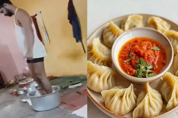 Jabalpur Momos Viral Video: मोमोज के शौकीन सावधान…दुकानदार ने अंडरवियर में पैरों से गूंथा मैदा, Video हुआ वायरल