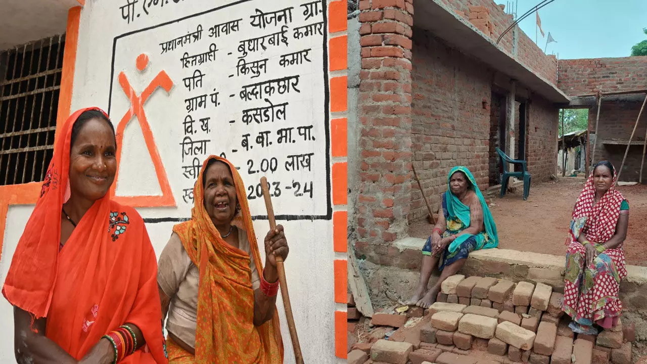 छत्तीसगढ़ में पीएम जनमन आवास योजना से संवर रहे हैं सपने, सास-बहू को मिला अपना पक्का घर…