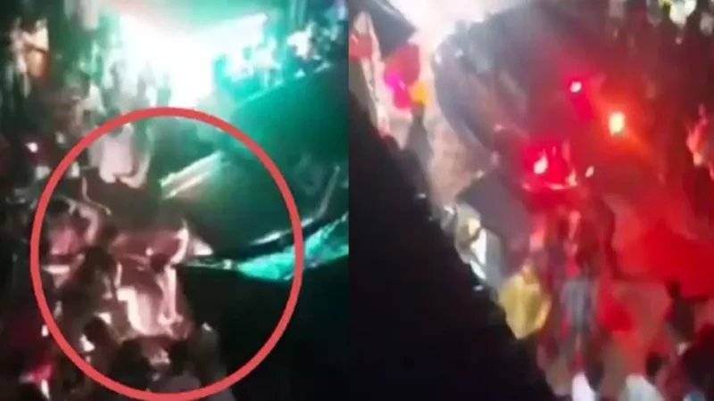 Uttar Pradesh News: दिल दहला देने वाला VIDEO: अमरोहा में भीड़ को रौंदते हुए निकल THAR गाड़ी, मचा हड़कंप…