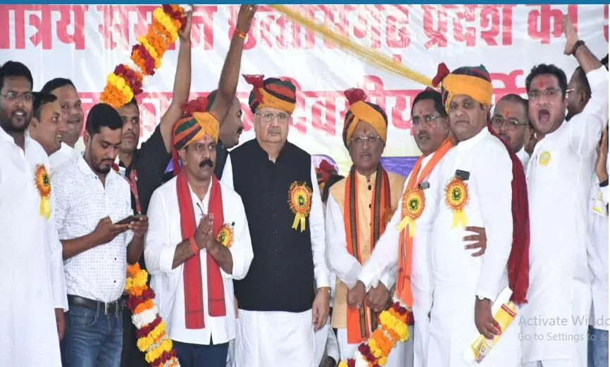 मुख्यमंत्री चन्द्रनाहू कुर्मी क्षत्रिय समाज के केंद्रीय महाधिवेशन में हुए शामिल, CM विष्णु देव- 5 एकड़ भूमि आबंटित करने की घोषणा