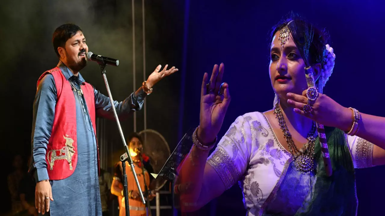 Chakradhar Ceremony 2024 : पद्मश्री अनुज शर्मा ने जसगीत और सुमधुर गीतों से श्रोताओं को झुमाया, देर रात बजती रही तालियों की गडग़ड़ाहट