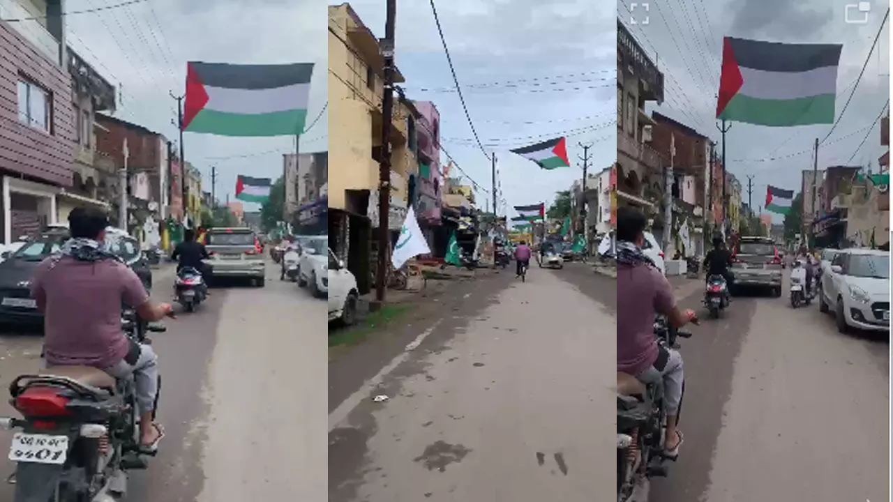 CG के इस शहर में लहरा दिया फिलिस्तानी झंडा, घटी तीन बड़ी घटनाओं के बाद एसपी का आया रिएक्शन, बोले-…