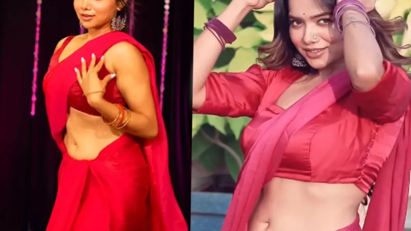 Manisha Rani: रेड साड़ी में मनीषा रानी ने कराया ऐसा बोल्ड फोटोशूट, फिगर देख फैंस के दिल में मची खलबली, बोले…
