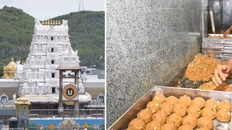 Tirupati Temple Laddu Controversy: चर्बी वाला प्रसाद विवाद, राम मंदिर के मुख्य पुजारी का दावा, राम मंदिर में भी बांटे गए थे 300 किलो तिरुपति लड्डू