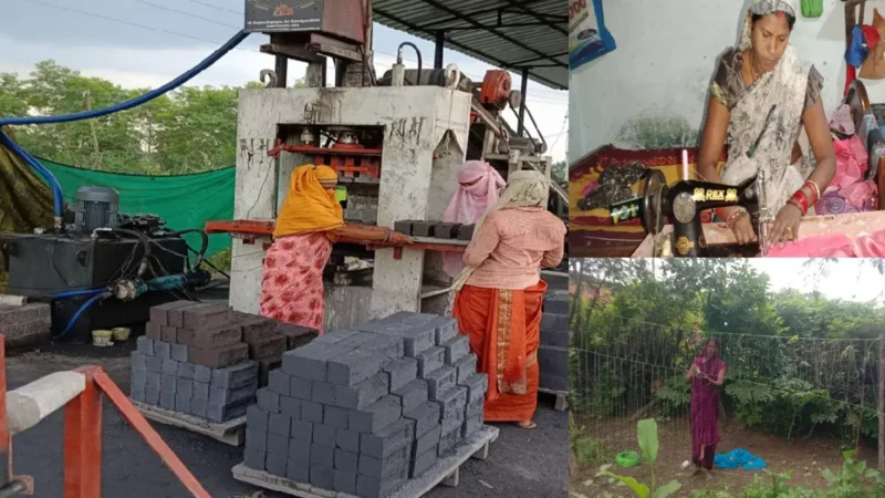 CM विष्णुदेव सरकार की योजनाओं से महिलाओं के सपने हुए साकार, संतोषी और जय मां दुर्गा महिला स्व सहायता समूह की महिलाओं के घर आई खुशियां अपार