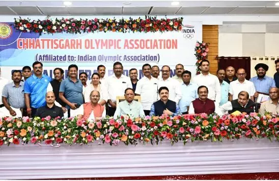 CM विष्णु देव छत्तीसगढ़ ओलंपिक संघ के अध्यक्ष बने, उपाध्यक्ष, महासचिव के नामों की भी घोषणा, देखें नाम…